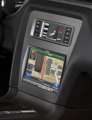Ford Mustang Alpine Navigation System