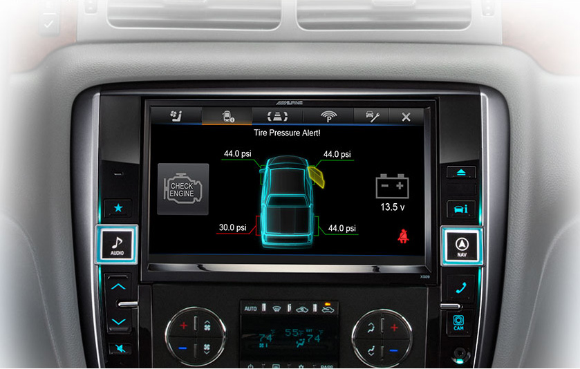 X009GM 9" Alpine Navigation System