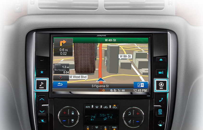 alpine x009 navigation nav image