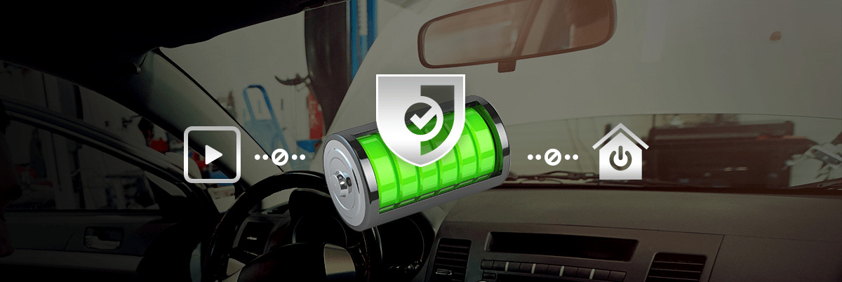 GNET low-voltage battery protection during parking surveillance