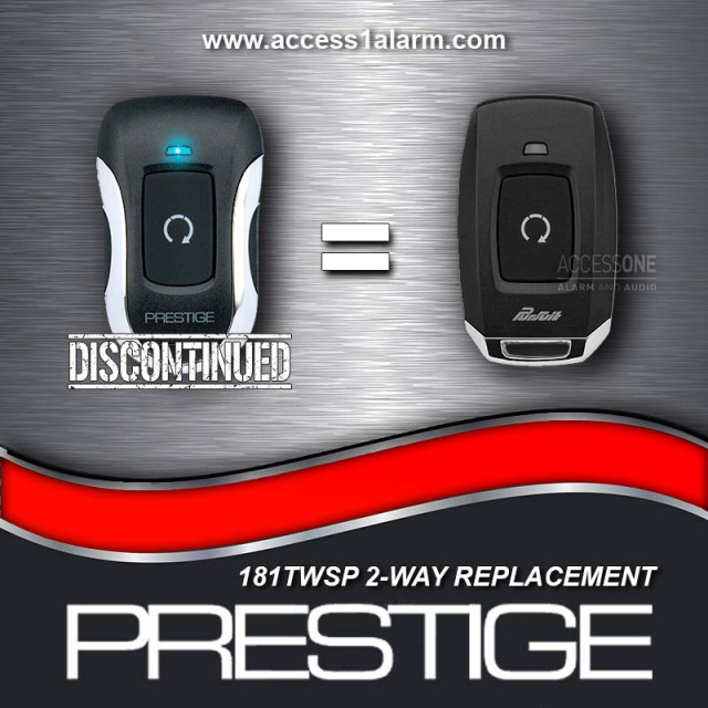 Discontinued Prestige 181TWSP and genuine Pursuit 181TWXPR replacement remote; Pursuit 181TWXPR ships
