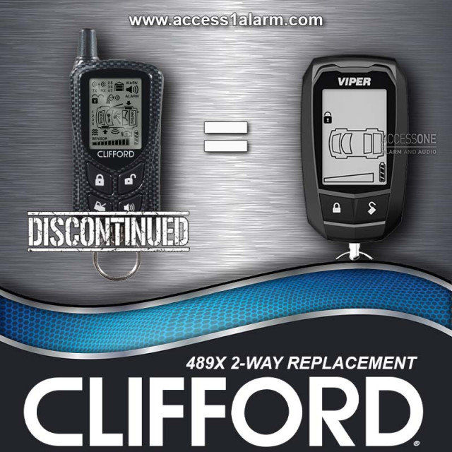 Clifford 489X Replacement Remote Control - Viper 7347V