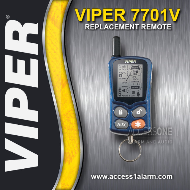 Viper 7701V Responder SST 2-Way LCD Remote Control