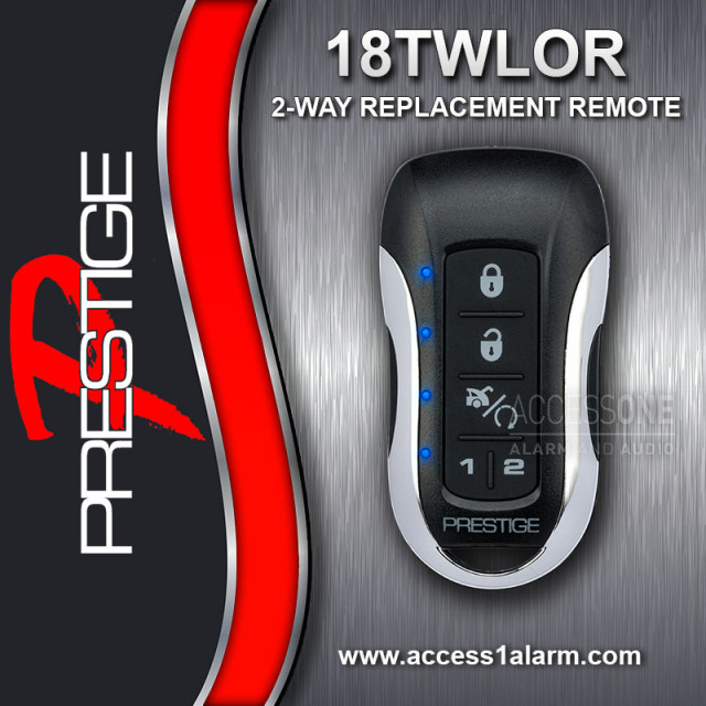 Prestige 18TWLOR 2-Way LED Remote Control
