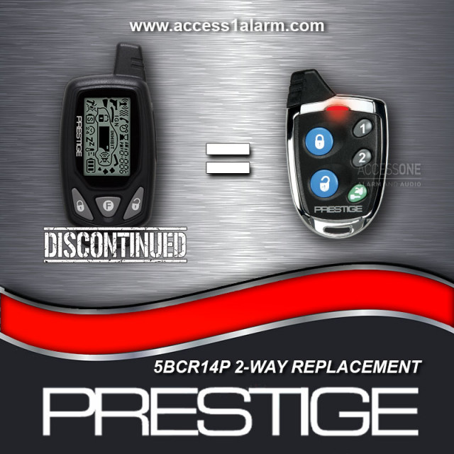 Prestige 5BCR14P 2-Way LCD Remote Control Replacement