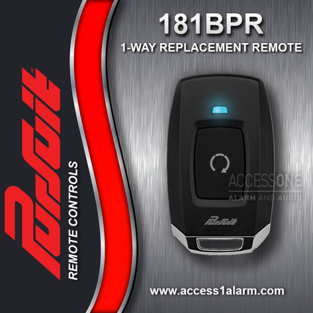Pursuit 181BPR 1-Way 1-Button Remote Control