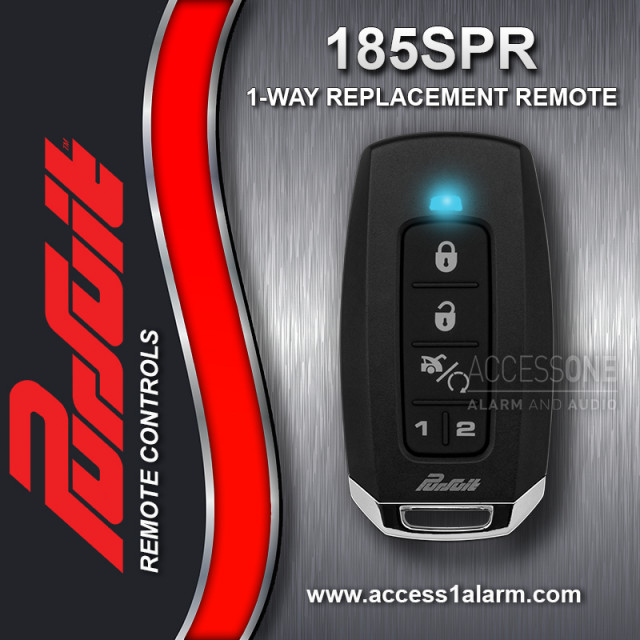 Pursuit 185SPR 1-Way 5-Button Remote Control