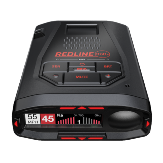 ESCORT Redline 360c flagship radar and laser detector