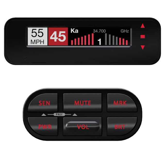 ESCORT Redline Ci-c Platform custom installed radar detector