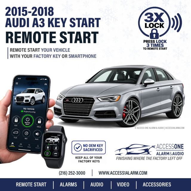 Audi A3 Smartphone Remote Start