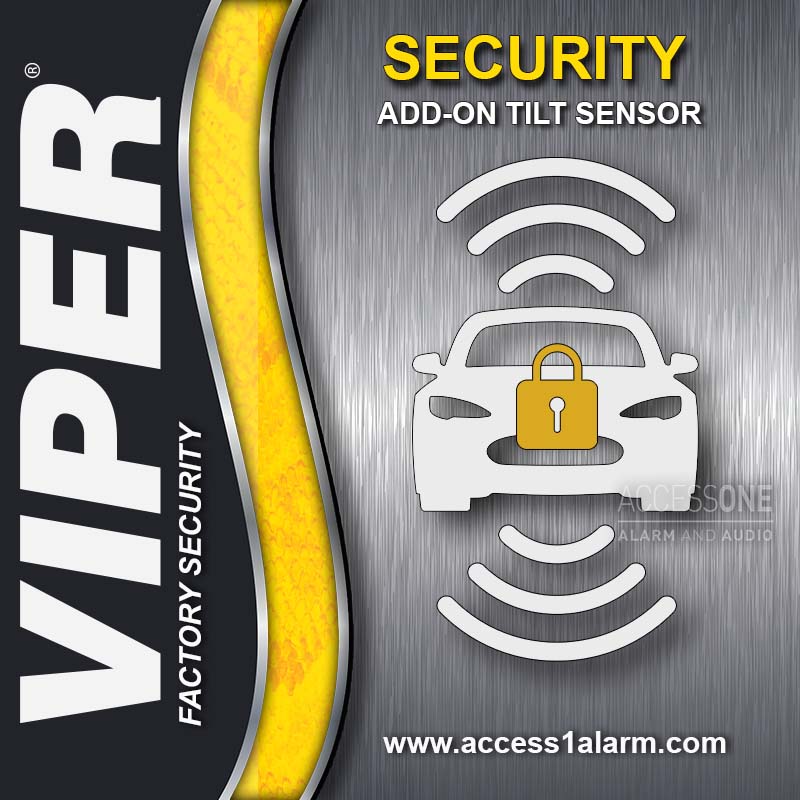 Factory car alarm digital tilt sensor upgrade with Directed 507M professionally installed