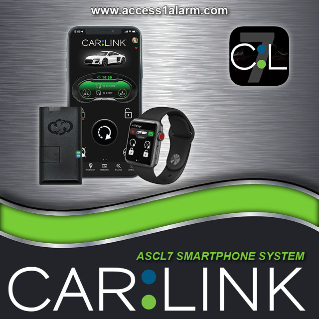 VOXX CARLINK ASCL7 smartphone remote start and GPS control module