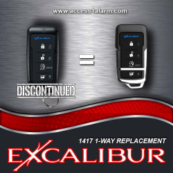 Excalibur 1417 1-Way 1/4-Mile Range Remote Control