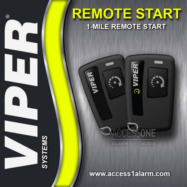 2008+ Dodge Grand Caravan Viper 1-Mile LED 1-Button Remote Start System