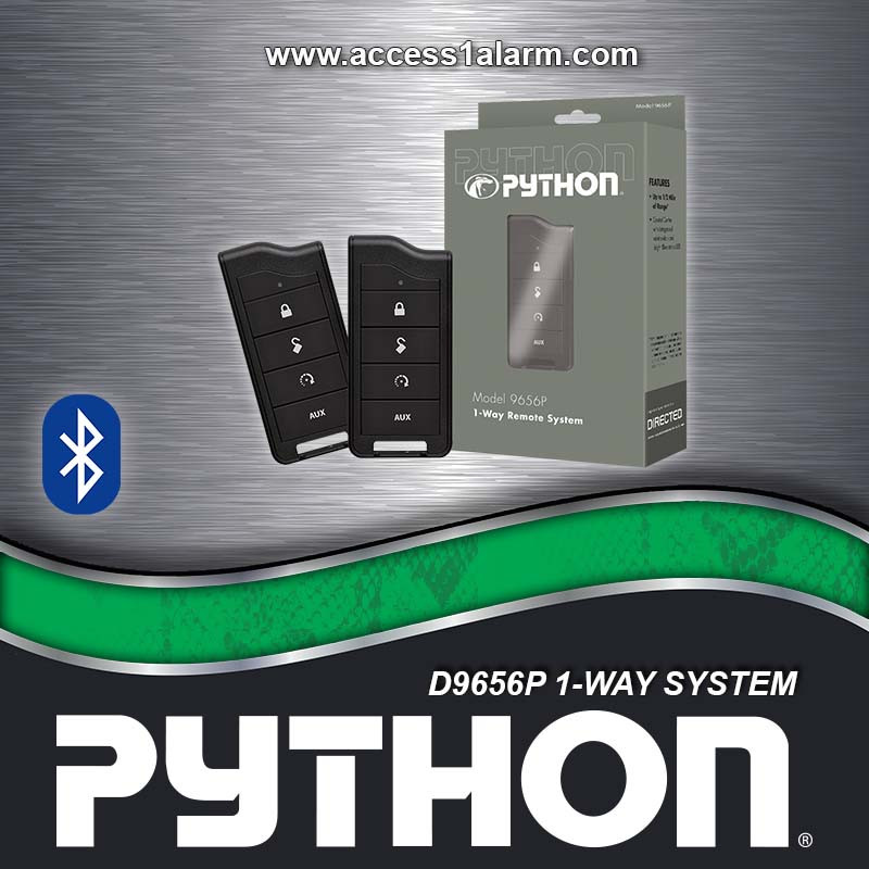 Python DS4 D9656P 1-Way Premium Security Remote Start System