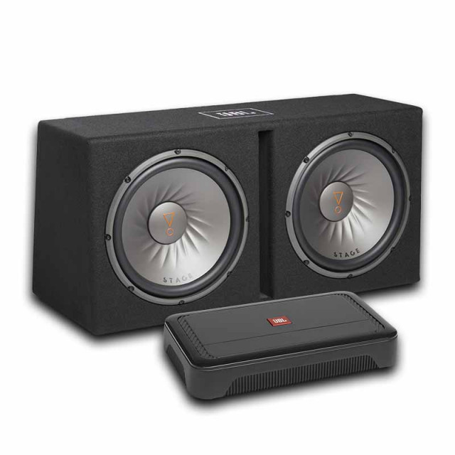 JBL Dual 12-Inch Stadium 1000-Watt Bass Package