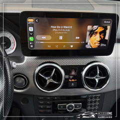 2013-2015 Mercedes-Benz GLK Wireless CarPlay Android Auto 10-Inch Screen Replacement 