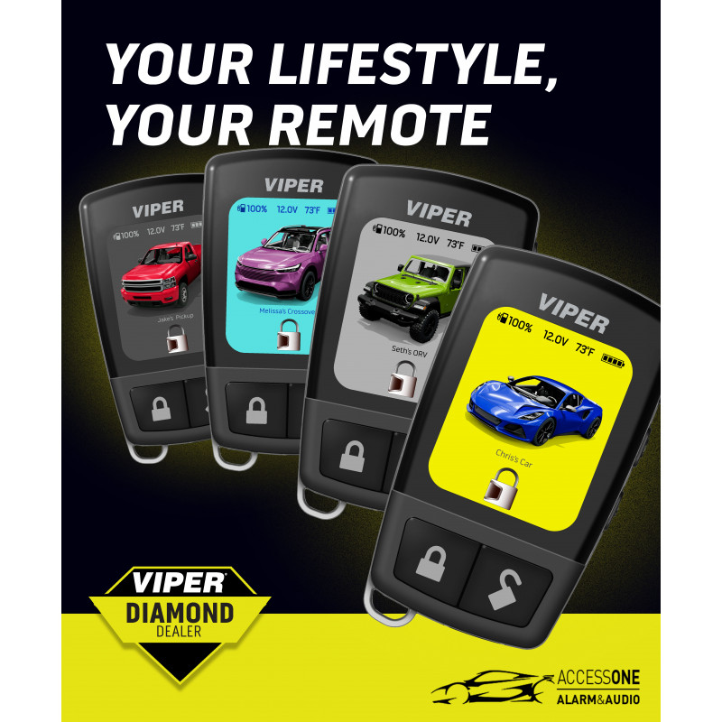 Viper 5701 2-Way Color LCD Remote Control System Upgrade