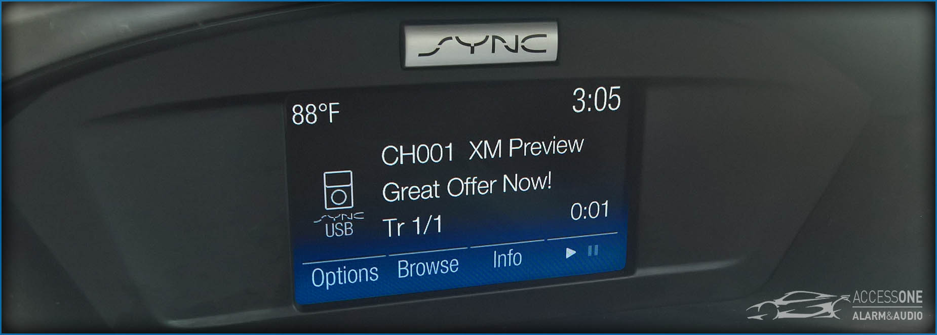 Ford Sirius XM 