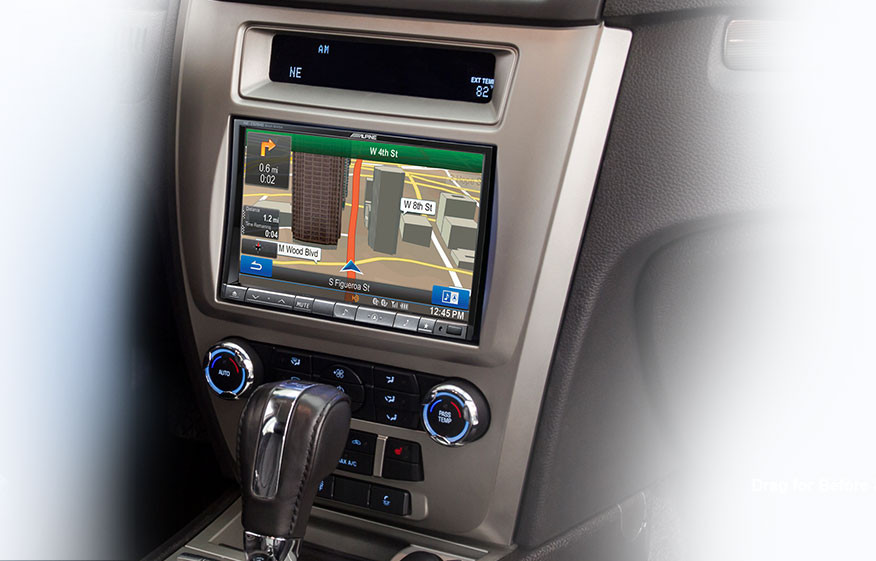 Ford Fussion Alpine Navigation System