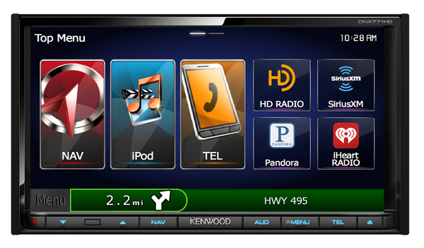 Kenwood navigation dnx-771hd touchscreen