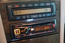 2001 E320 Alpine Radio Integration