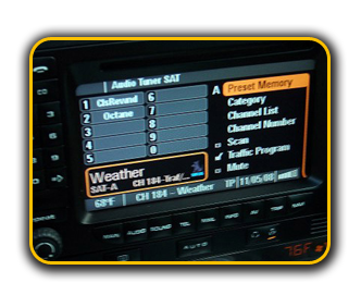 porsche satellite radio add on