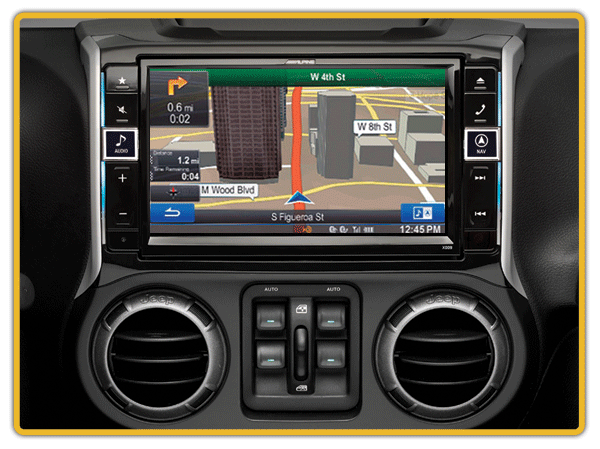 alpine usa navigation jeep wrangler