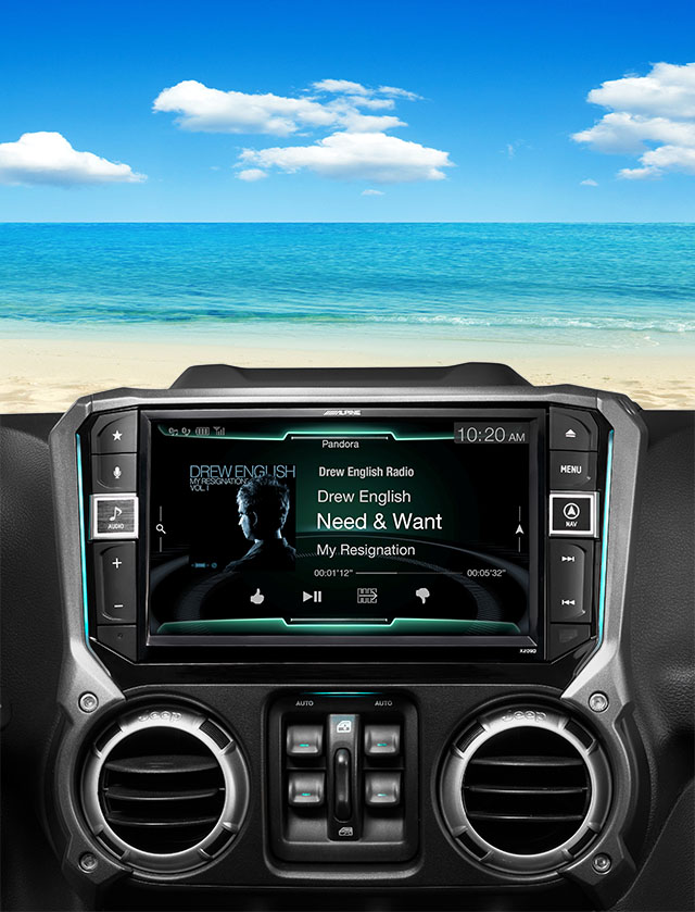 Alpine X209-WRA Navigation CarPlay