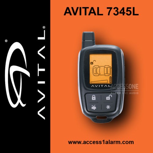 Avital 7352L 2-Way LCD Replacement Remote