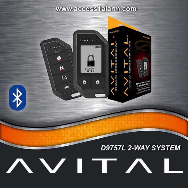Avital DS4 9757L 2-Way LCD Remote Start System