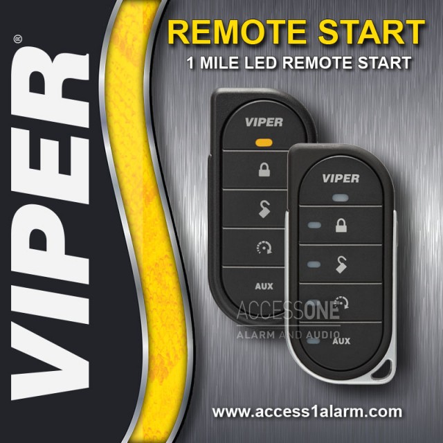 2011+ Dodge Charger Viper 1-Mile LED Remote Start System