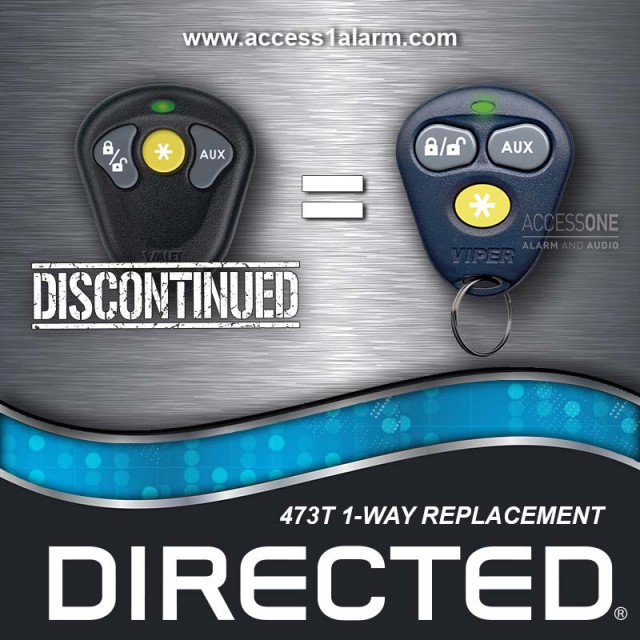 Directed 473T 3-Button 1-Way Remote Control