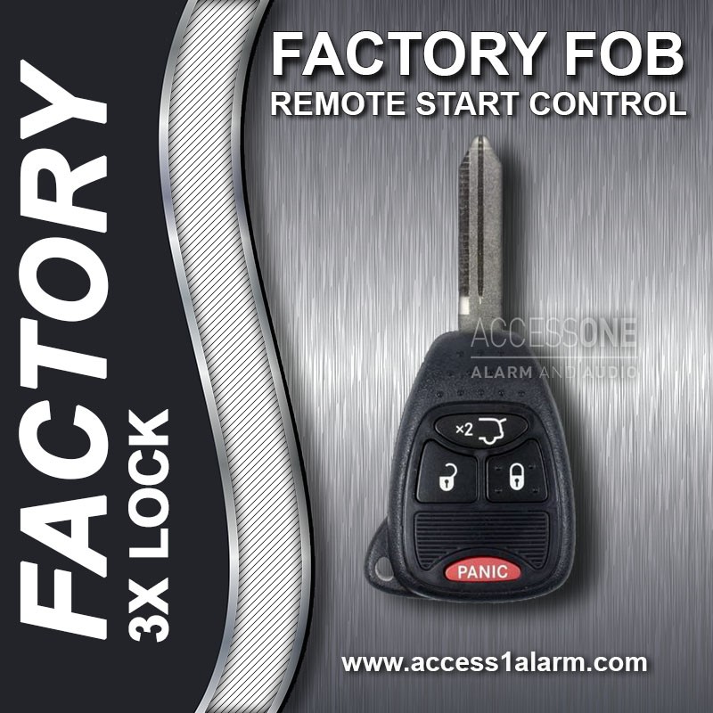 2002 - 2012 Jeep Liberty Basic Factory Key Fob Remote Start