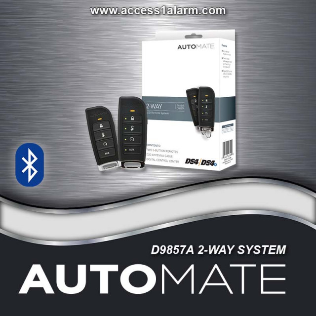 AutoMate DS4 9857A 2-Way LED Remote Start System