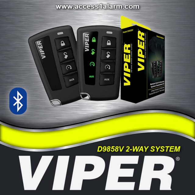 Viper DS4 D9858V 2-Way LED Premium Security Remote Start System