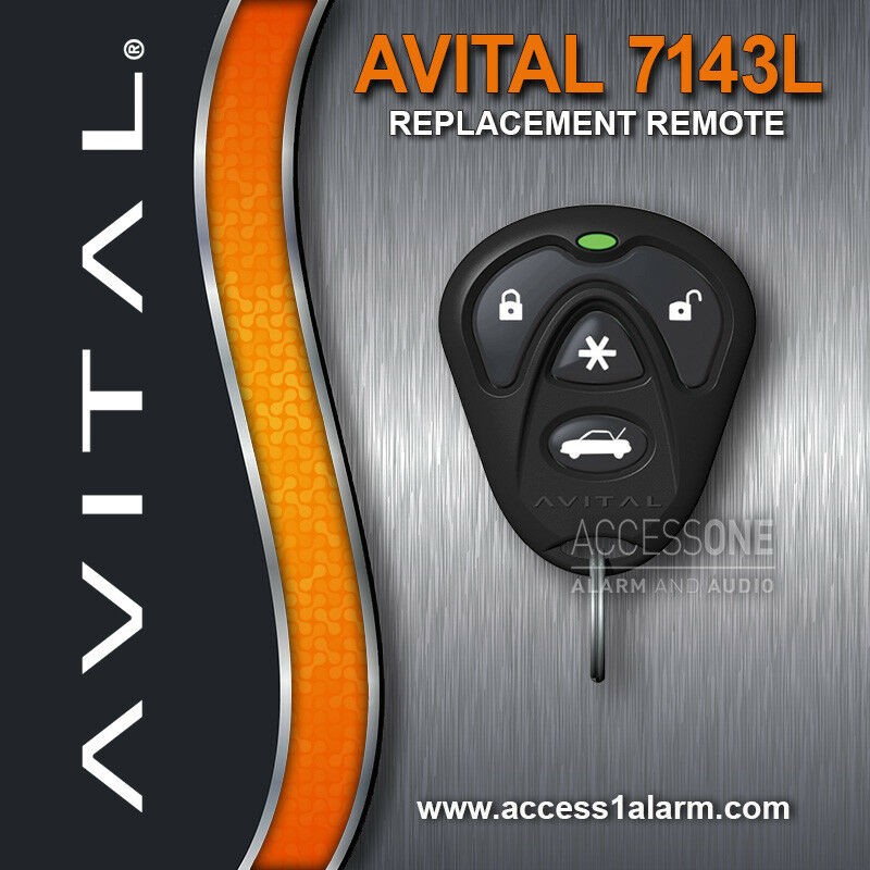 Avital 7143L 1-Way Remote Control